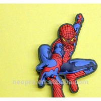 3d logo pvc rubber fridge magnet man for souvenir