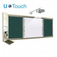 120inch big size infrared multi touch interactive electronics technology whiteboard