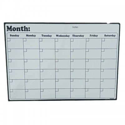 Magnetic Calendar Dry eraser Whiteboard Monthly or Weekly planner for Fridge Whiteboard Memo to do list fridge magnet