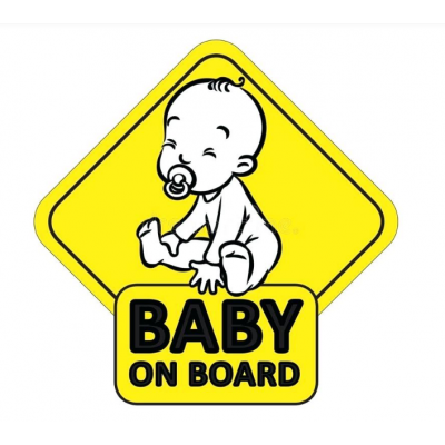 Hot selling custom baby on board magnet magnetic sticker car sticker