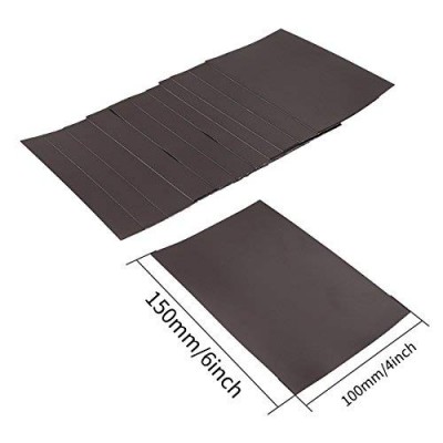 flexible brown magnetic rubber magnet sheet