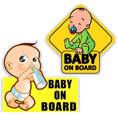 Custom Baby On Board Magnetic Car Sticker/ Baby in Car Waterproof Vinyl Car Sticker